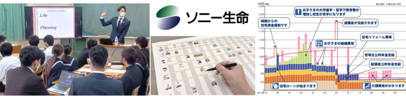 ソニー生命のライフプランニング体験プログラムの一例